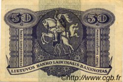 50 Centu LITUANIE  1922 P.04a TTB+