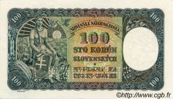 100 Korun Spécimen SLOVACCHIA  1940 P.10s FDC