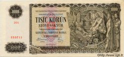 1000 Korun Spécimen SLOVAKIA  1940 P.13s UNC-