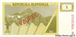 1 Tolar Spécimen SLOVENIA  1990 P.01s1 FDC