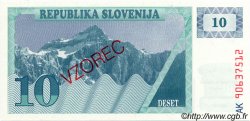 10 Tolarjev Spécimen SLOVENIA  1990 P.04s1 FDC