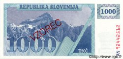 1000 Tolarjev Spécimen SLOVENIA  1992 P.09s1 UNC