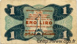 1 Lira SLOWENIEN  1944 PS.110 fSS