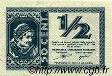 50 Cent SLOVENIA Ljubljana 1944 P.R01 UNC