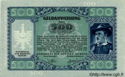 500 Lire SLOWENIEN Ljubljana 1944 P.R08 ST