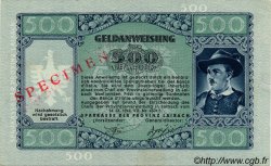 500 Lire Spécimen SLOWENIEN Ljubljana 1944 P.R08s fST