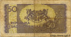 50 Korun CECOSLOVACCHIA  1945 P.062a MB