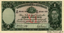1 Pound AUSTRALIA  1942 P.26b VF
