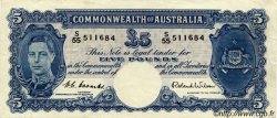 5 Pounds AUSTRALIA  1952 P.27d MBC+