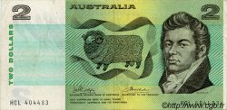 2 Dollars AUSTRALIA  1974 P.43a BB