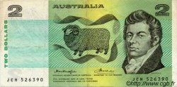 2 Dollars AUSTRALIA  1976 P.43b VF