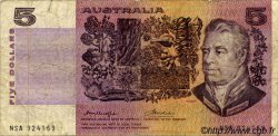 5 Dollars AUSTRALIA  1976 P.44b VG