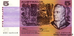 5 Dollars AUSTRALIA  1990 P.44f UNC