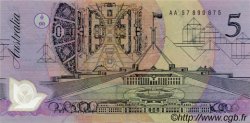 5 Dollars AUSTRALIA  1992 P.50a MBC+