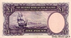1 Pound NEW ZEALAND  1950 P.159a XF+