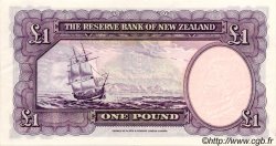 1 Pound NEW ZEALAND  1956 P.159c AU+