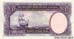 1 Pound NEW ZEALAND  1956 P.159c AU+