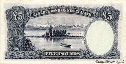 5 Pounds NEW ZEALAND  1967 P.160d XF