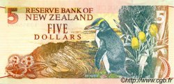 5 Dollars NEW ZEALAND  1992 P.177 UNC-