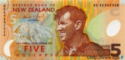 5 Dollars NEW ZEALAND  1999 P.185a UNC