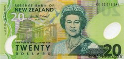 20 Dollars NEW ZEALAND  1999 P.187 UNC