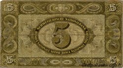 5 Francs SUISSE  1942 P.11j MB
