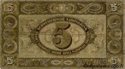 5 Francs SWITZERLAND  1946 P.11l F