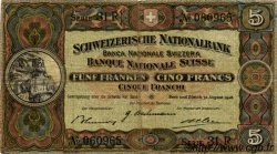 5 Francs SUISSE  1946 P.11l q.BB