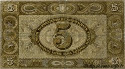 5 Francs SWITZERLAND  1947 P.11m F+
