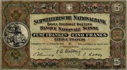 5 Francs SUISSE  1949 P.11n fVZ