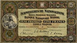 5 Francs SUISSE  1951 P.11o q.SPL