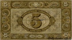 5 Francs SUISSE  1951 P.11o BC