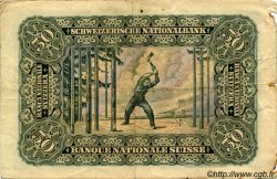 50 Francs SUISSE  1929 P.34d F+