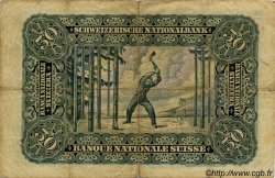 50 Francs SUISSE  1930 P.34e q.MB