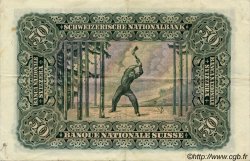 50 Francs SUISSE  1939 P.34i MBC