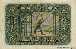 50 Francs SUISSE  1947 P.34o BC+