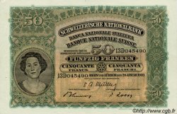50 Francs SUISSE  1949 P.34p XF+
