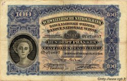 100 Francs SUISSE  1931 P.35g S