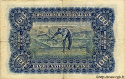 100 Francs SWITZERLAND  1939 P.35l VF