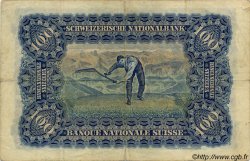 100 Francs SWITZERLAND  1940 P.35m F+