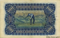 100 Francs SUISSE  1943 P.35o MBC