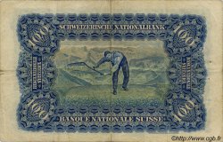 100 Francs SWITZERLAND  1943 P.35p VF