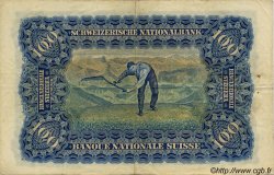 100 Francs SUISSE  1943 P.35q BB