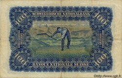 100 Francs SUISSE  1943 P.35q BB
