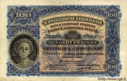 100 Francs SUISSE  1946 P.35t VF