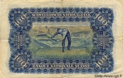 100 Francs SUISSE  1947 P.35u BC+