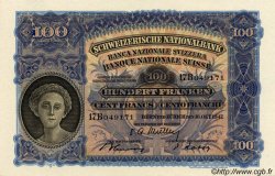 100 Francs SUISSE  1947 P.35u AU