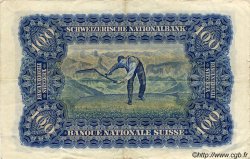 100 Francs SUISSE  1947 P.35u VF