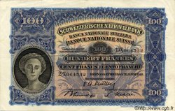 100 Francs SUISSE  1949 P.35v MBC+
