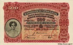 500 Francs SUISSE  1946 P.36e EBC+ a SC